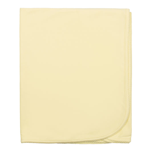 Manta Jolie Amarela em Algodão Premium Peruano