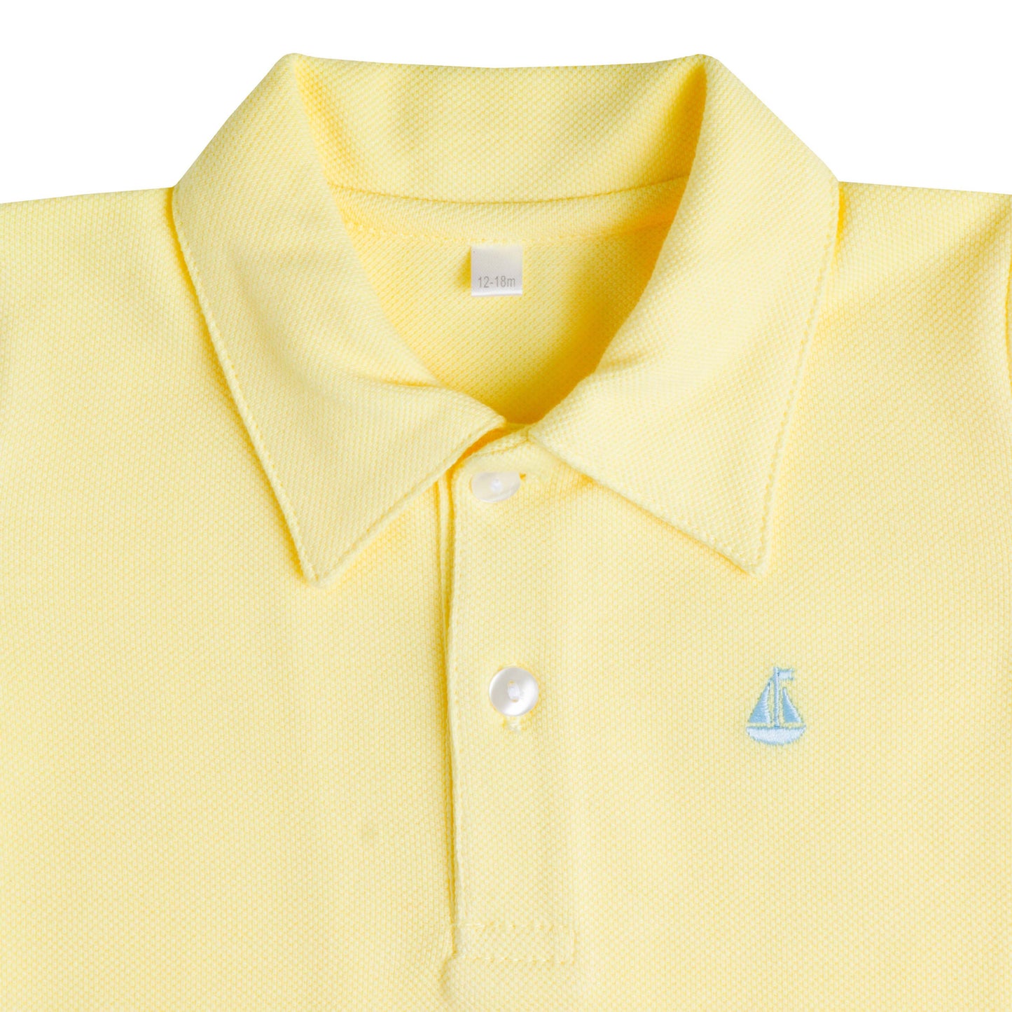 Camisa Polo Piquet Amarela