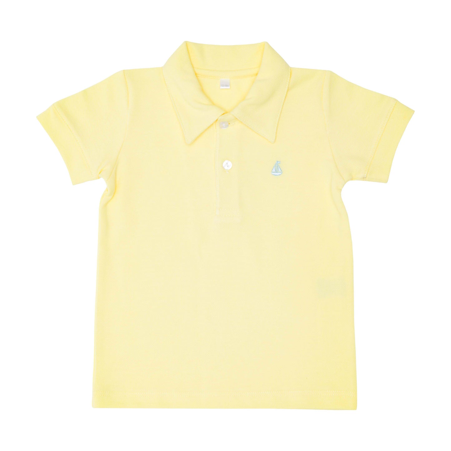 Camisa Polo Piquet Amarela
