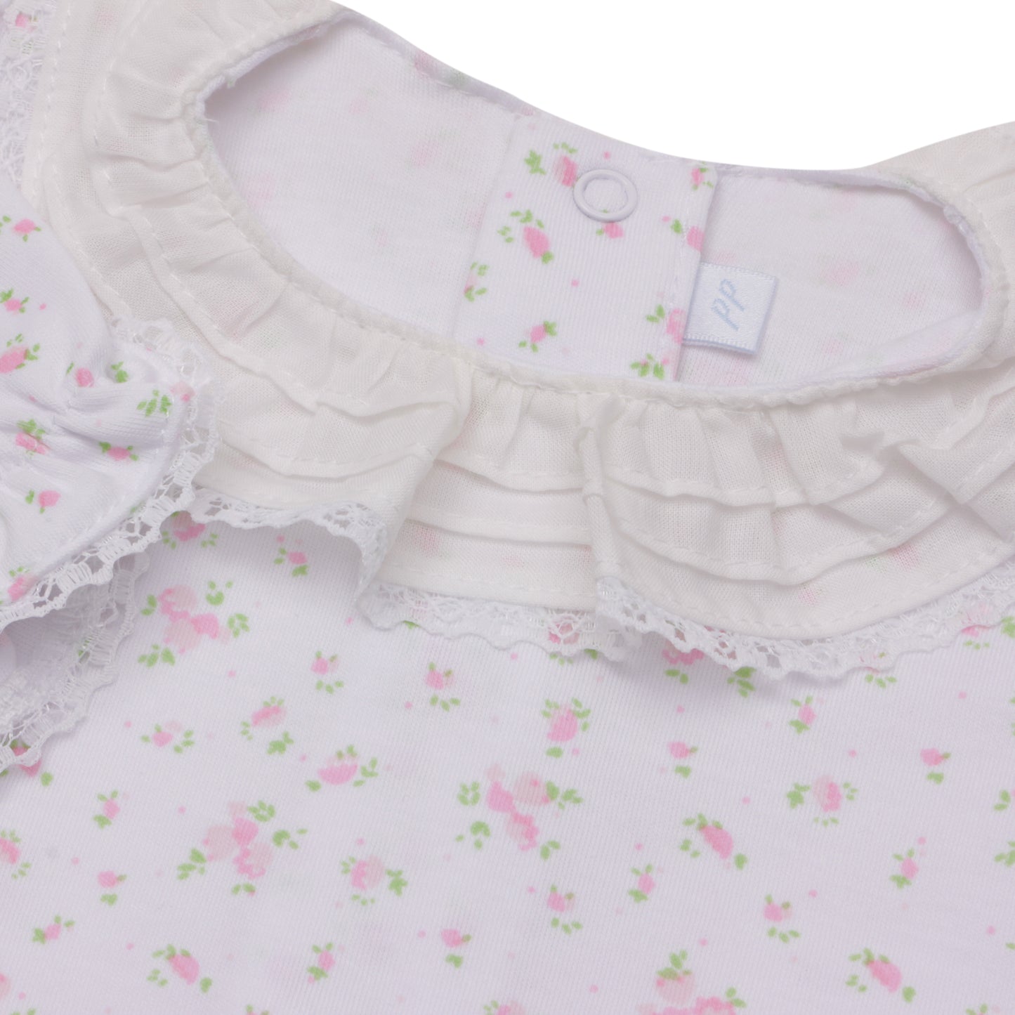 Body Liv Flowers em Algodão Pima Peruano