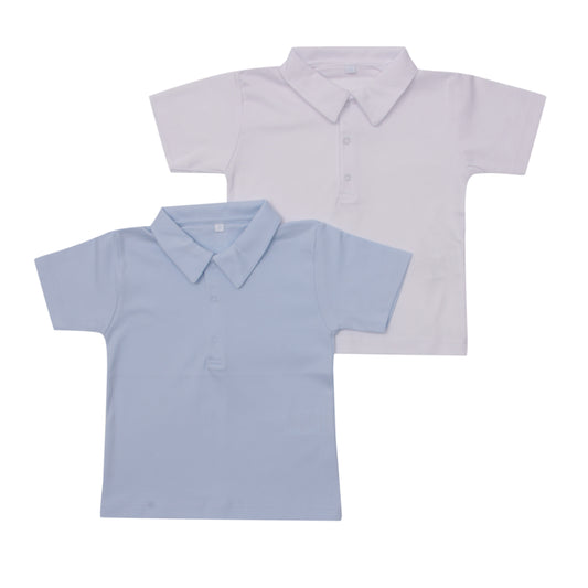 Kit Camisa Polo em Algodão Pima Peruano (2 unidades)