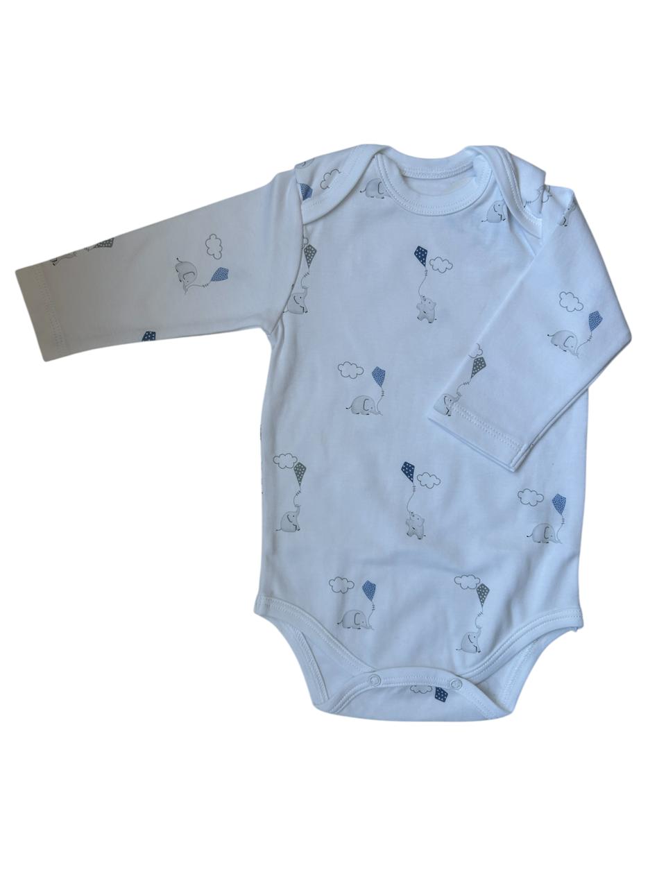 Conjunto Body e Culote Elefantinho Pipa