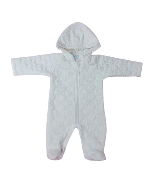 Macacão Fofão Metalassê Corações Branco