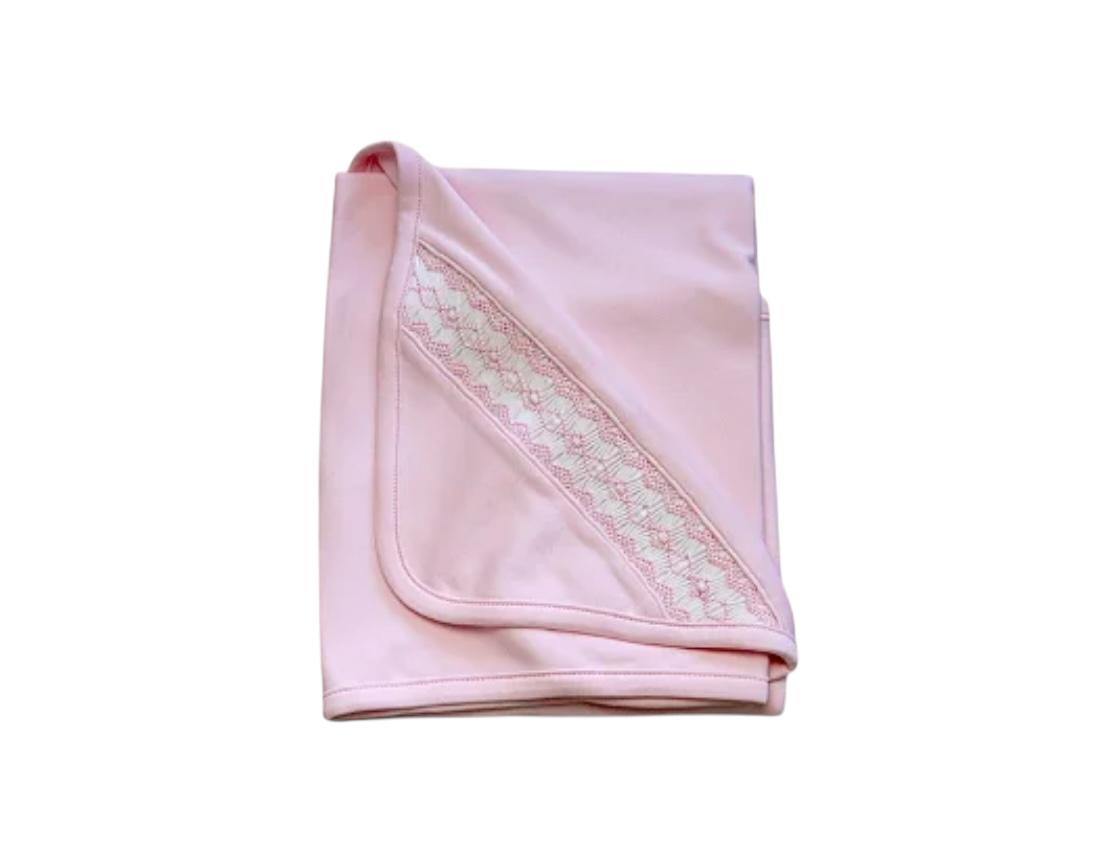 Manta Rosa Smock Losango Rosa