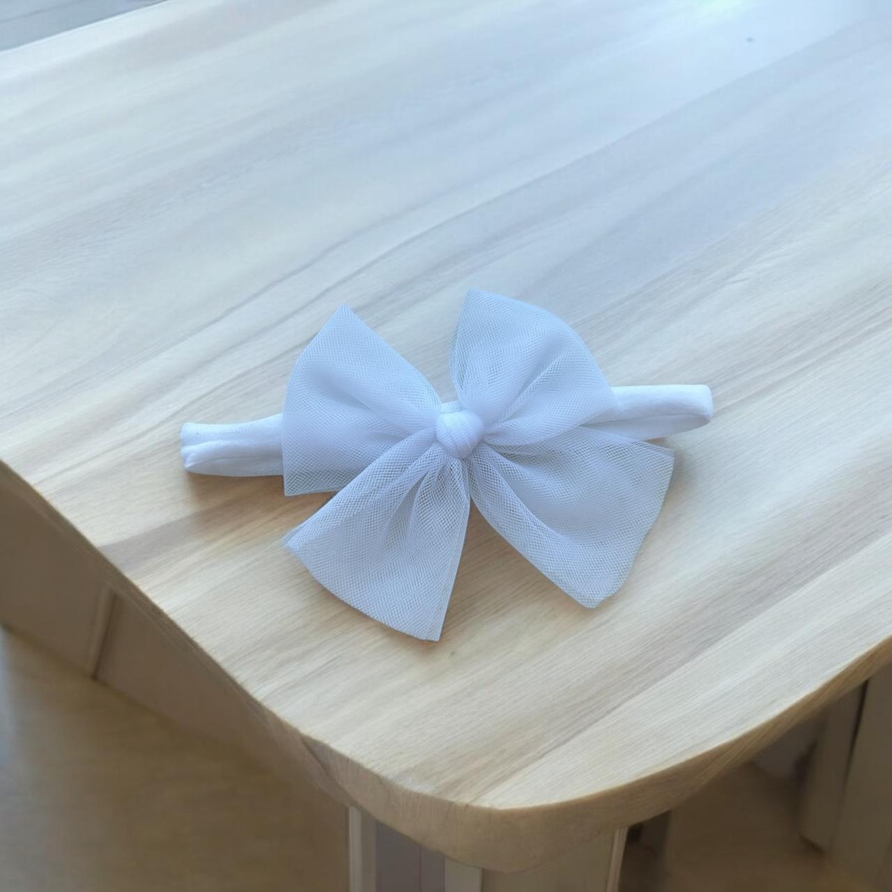 Faixa Tule Branco