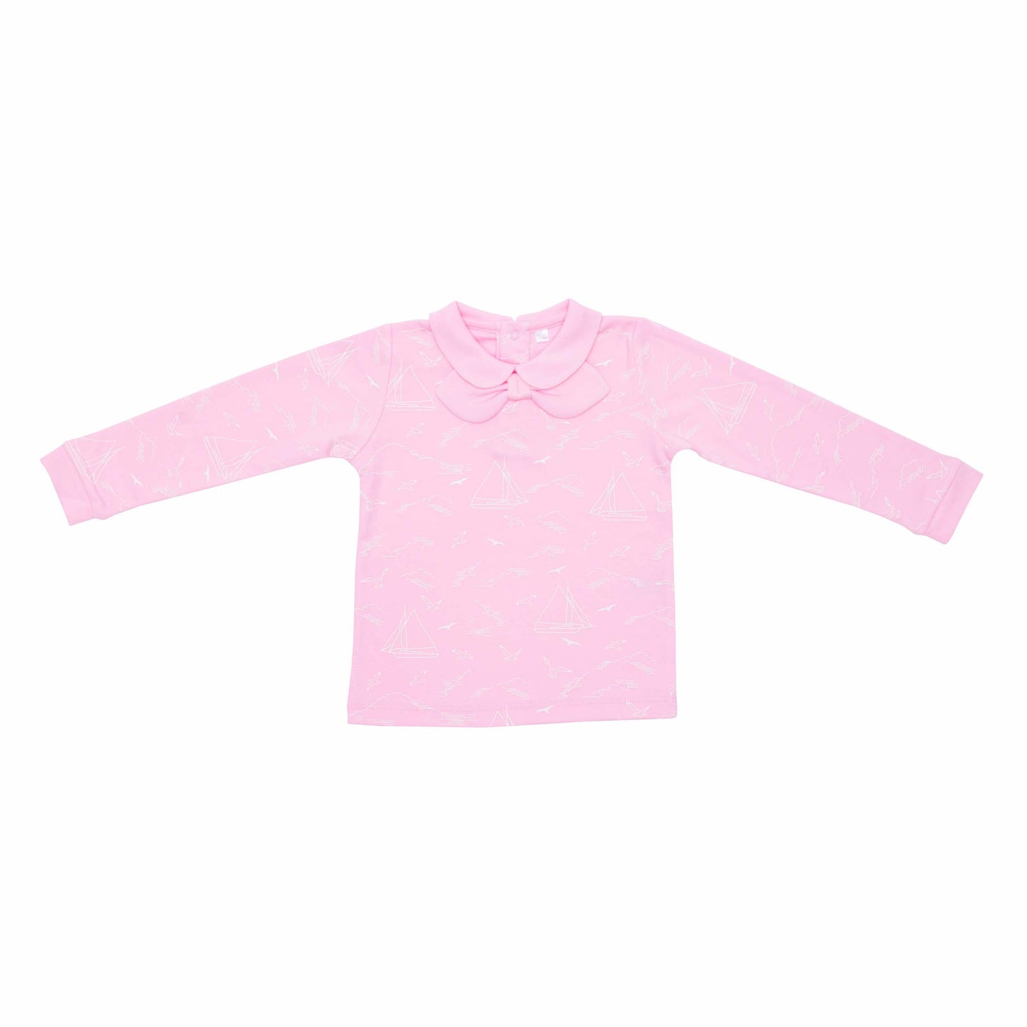 Blusa Sailor em Algodão Pima Peruano