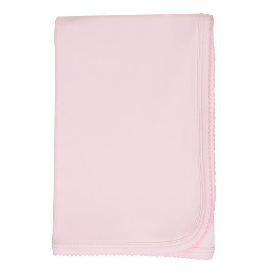 Manta Rosa em Algodão Pima Peruano