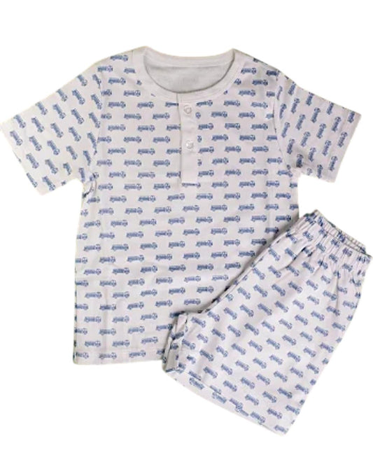 Pijama Curto Caminhãozinho