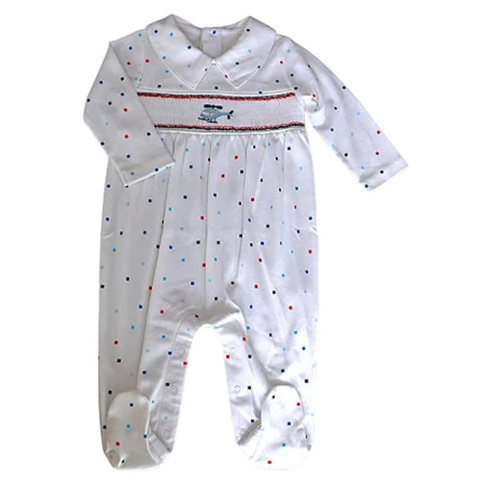 Macacão Longo Smock Helicóptero