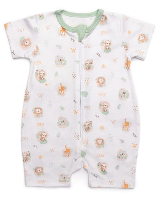 Macacão Curto Jardim Zoo