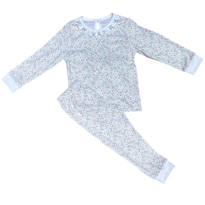 Pijama Longo Estampa Rami em Algodão Pima Peruano