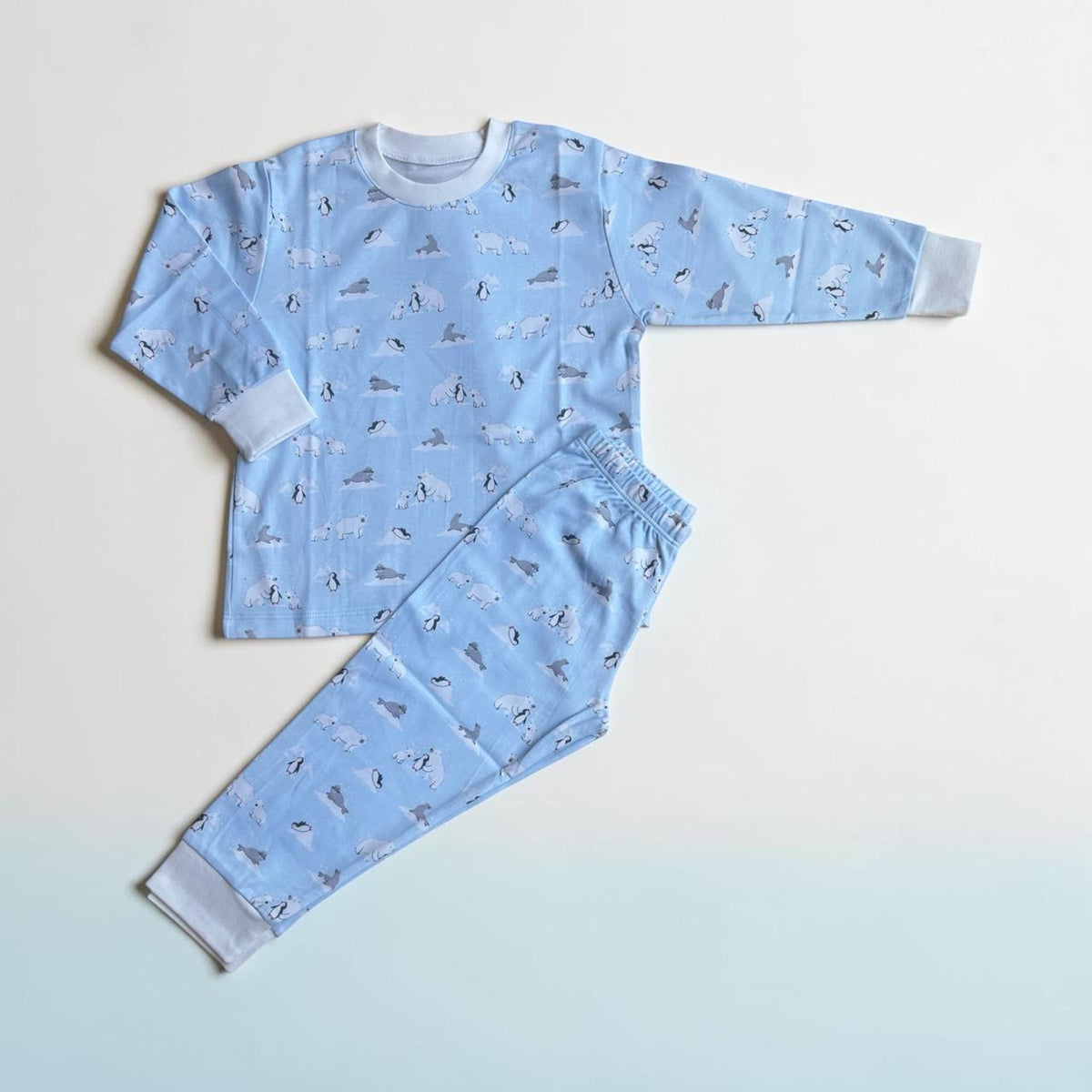 Pijama Longo Estampa Polar em Algodão Pima Peruano
