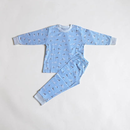 Pijama Longo Estampa Polar em Algodão Pima Peruano